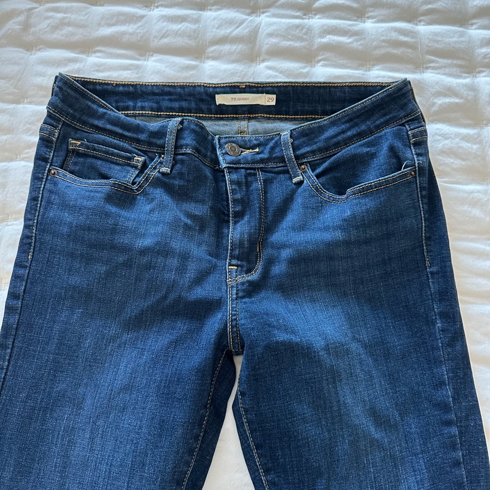 Levi's Blue Skinny Jeans